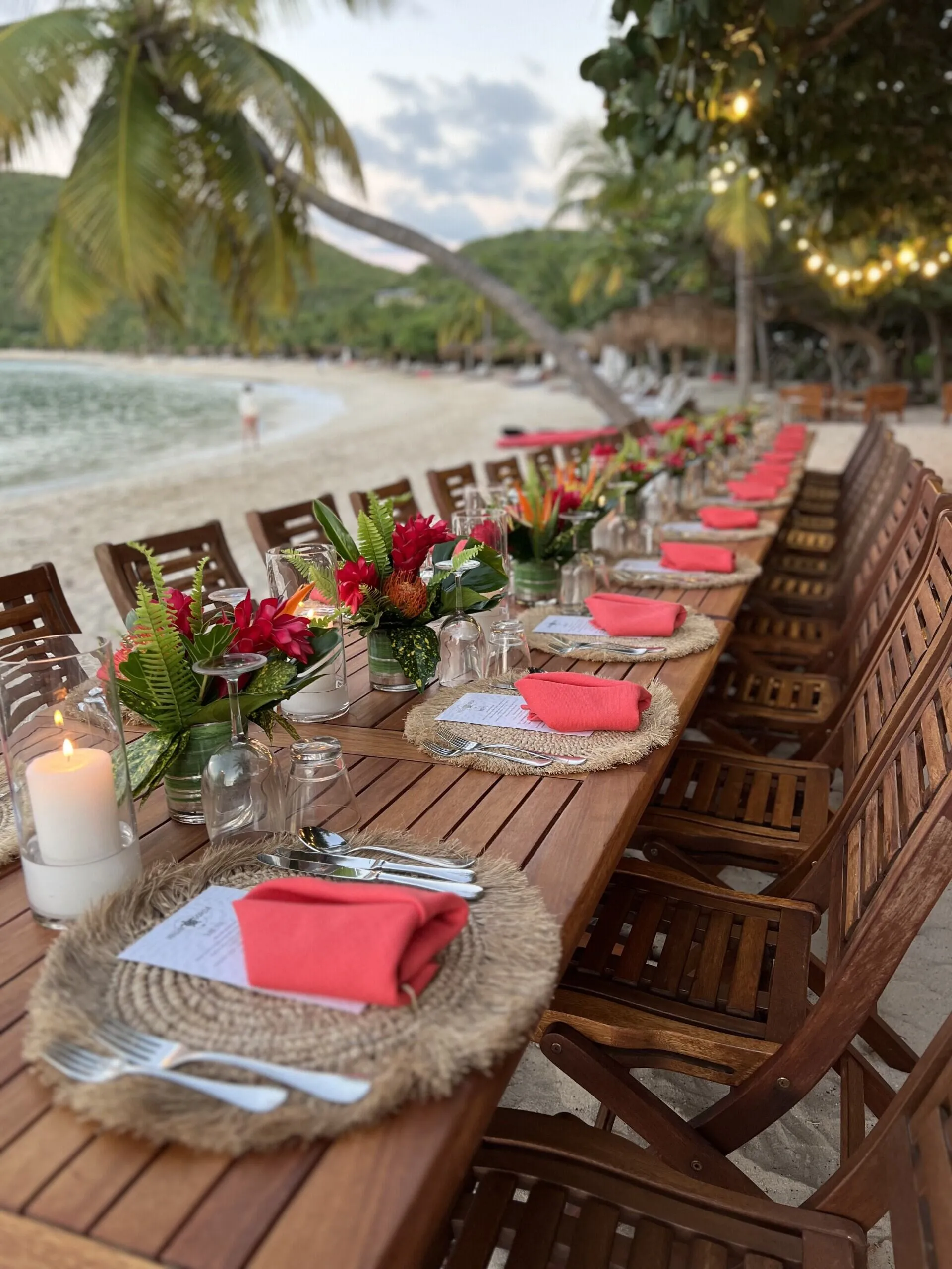 Beachside incentive event for top performers